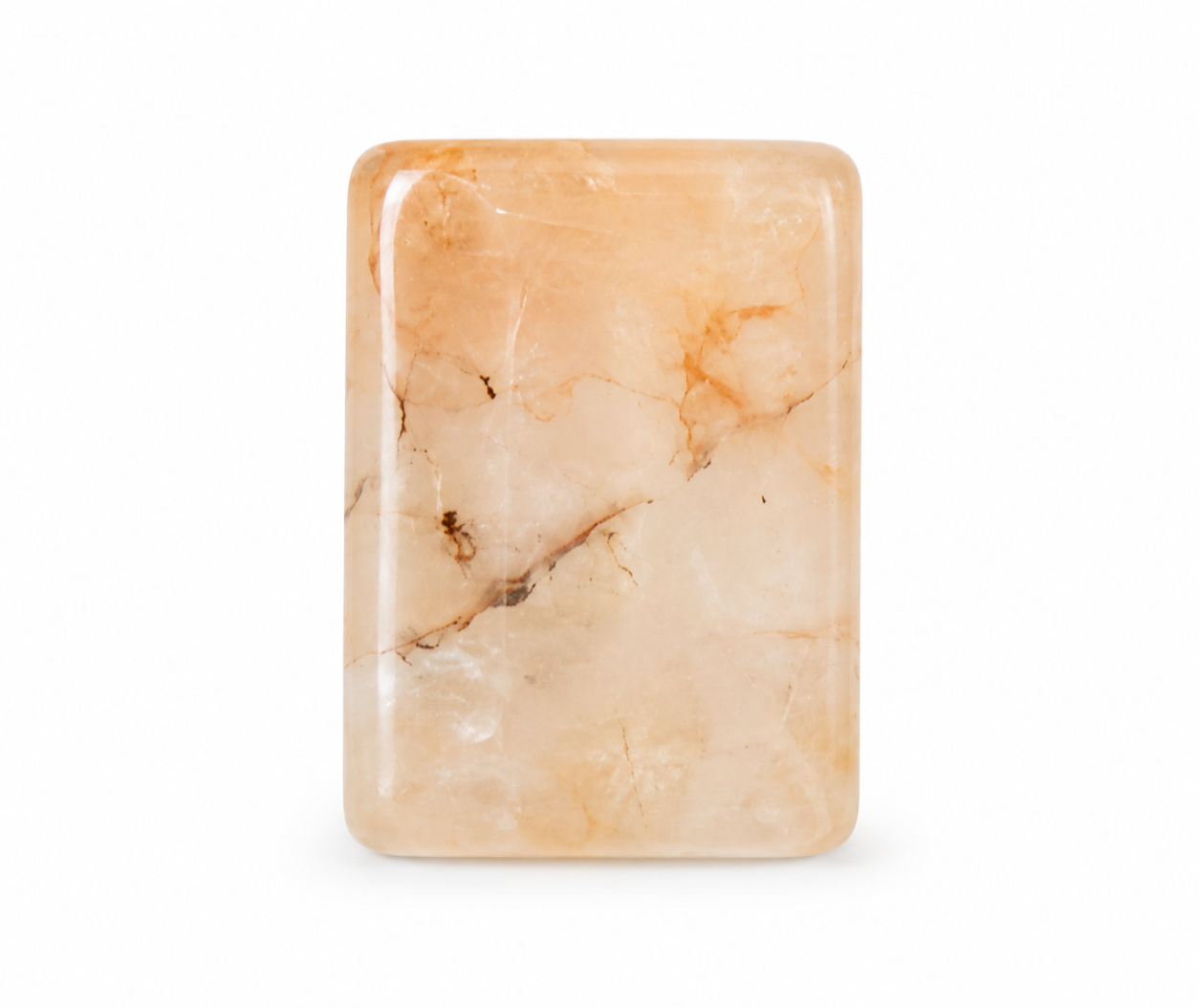 Garden Quartz Peace Plaque jewelry component for DIY projects - image 1