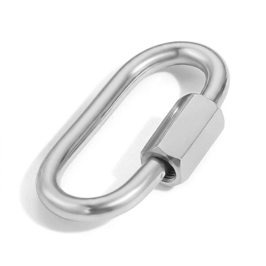 Screw Oval Clasp jewelry component for DIY projects - image 2