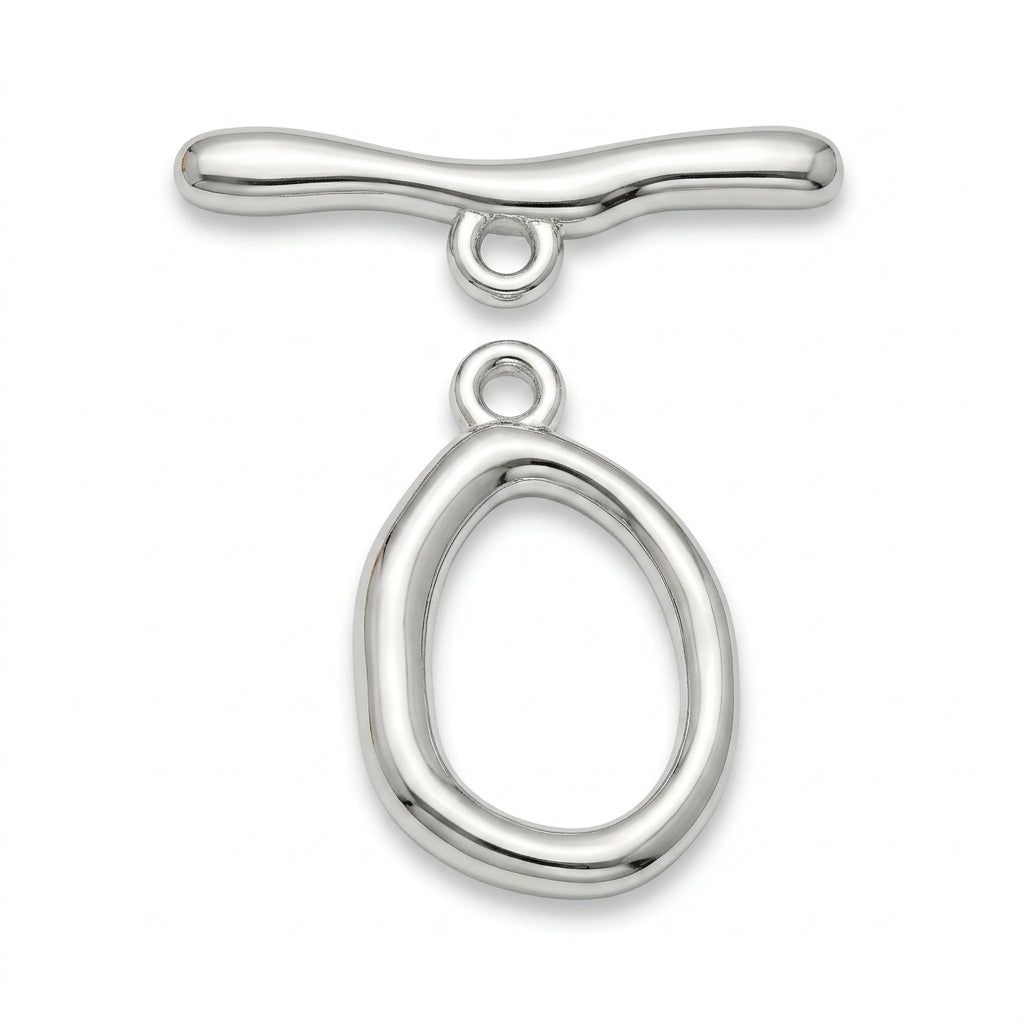 Oval Toggle Clasp jewelry component for DIY projects - image 4