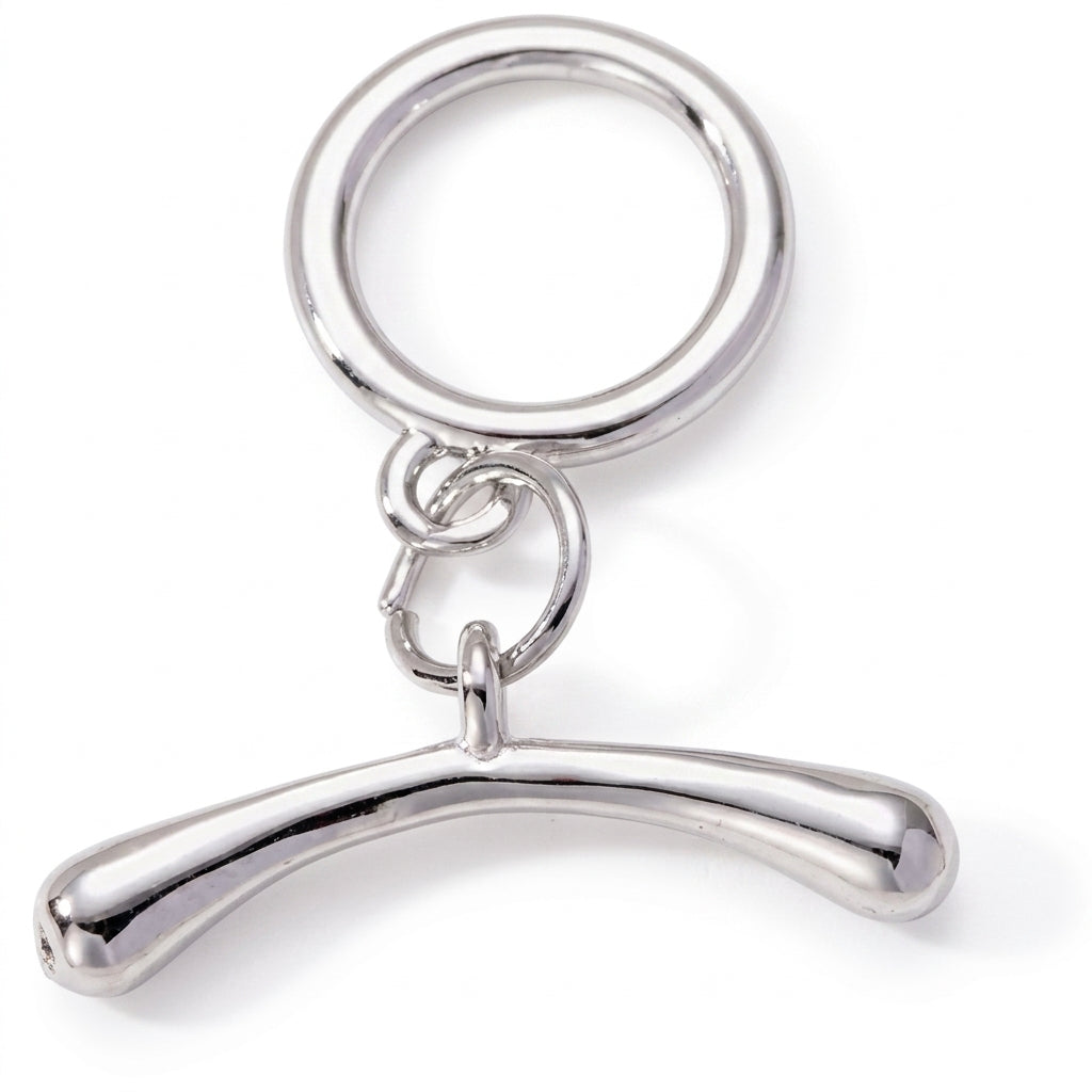 Ring Bar Toggle Clasp jewelry component for DIY projects - image 2