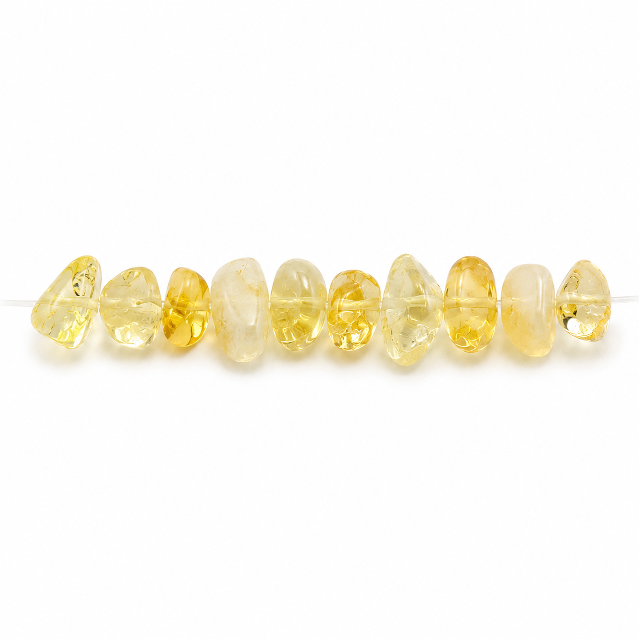 Citrine Chip Beads jewelry component for DIY projects - image 1