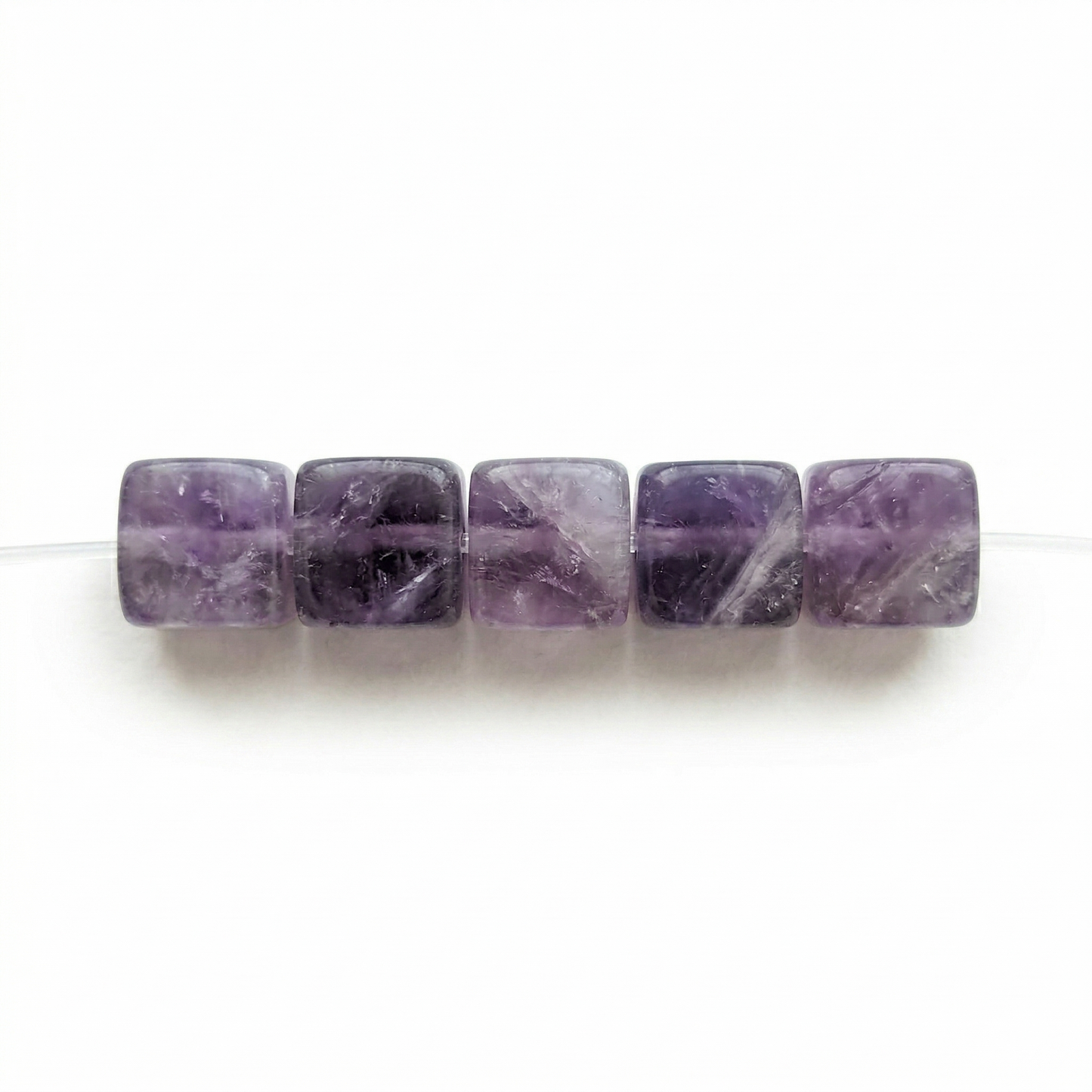 Amethyst Beads jewelry component for DIY projects - image 1
