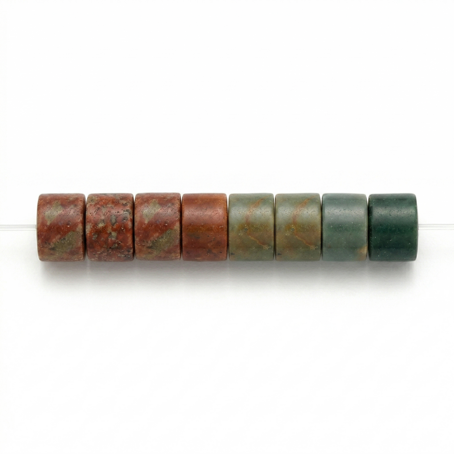 Picasso Jasper Heishi Beads jewelry component for DIY projects - image 1