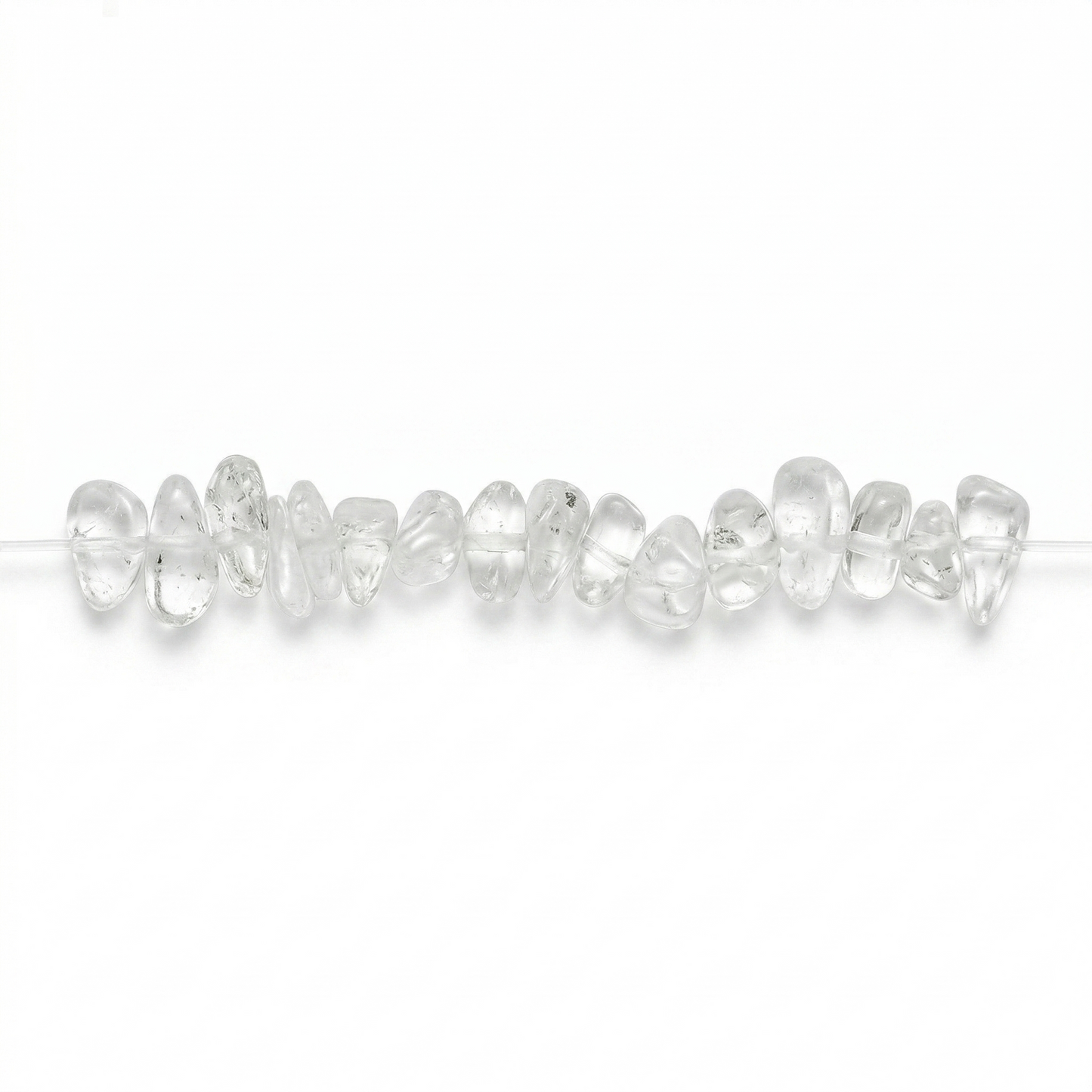 Clear Quartz Chip Beads jewelry component for DIY projects - image 1