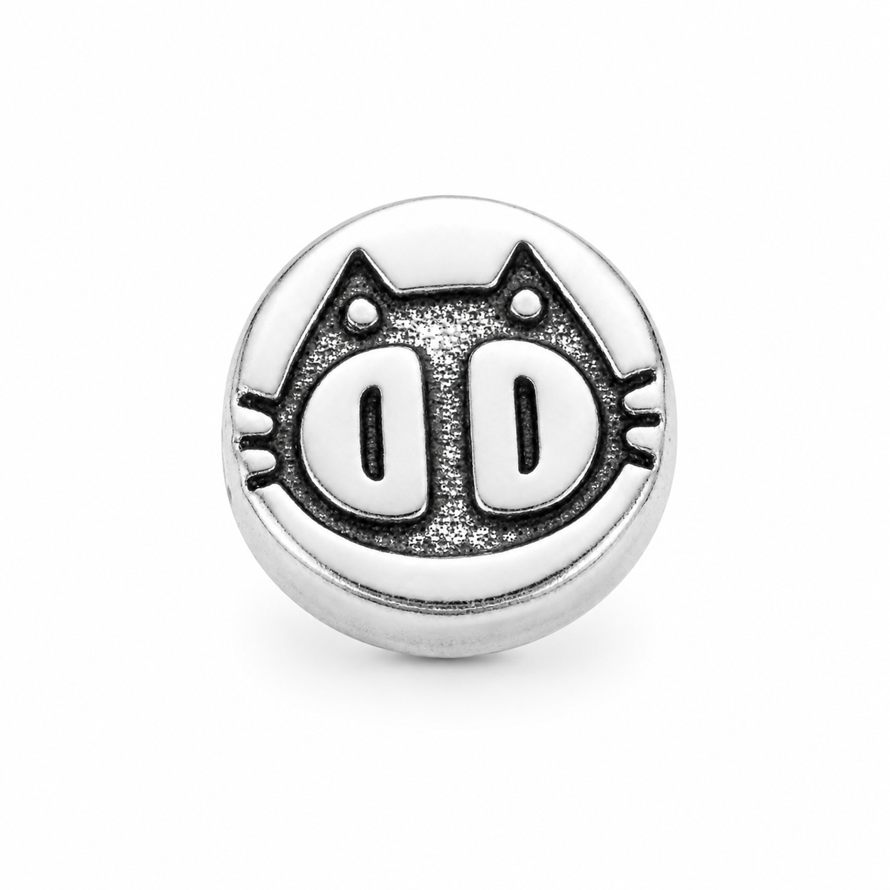 Tibetan Silver Cat Fish Buckle