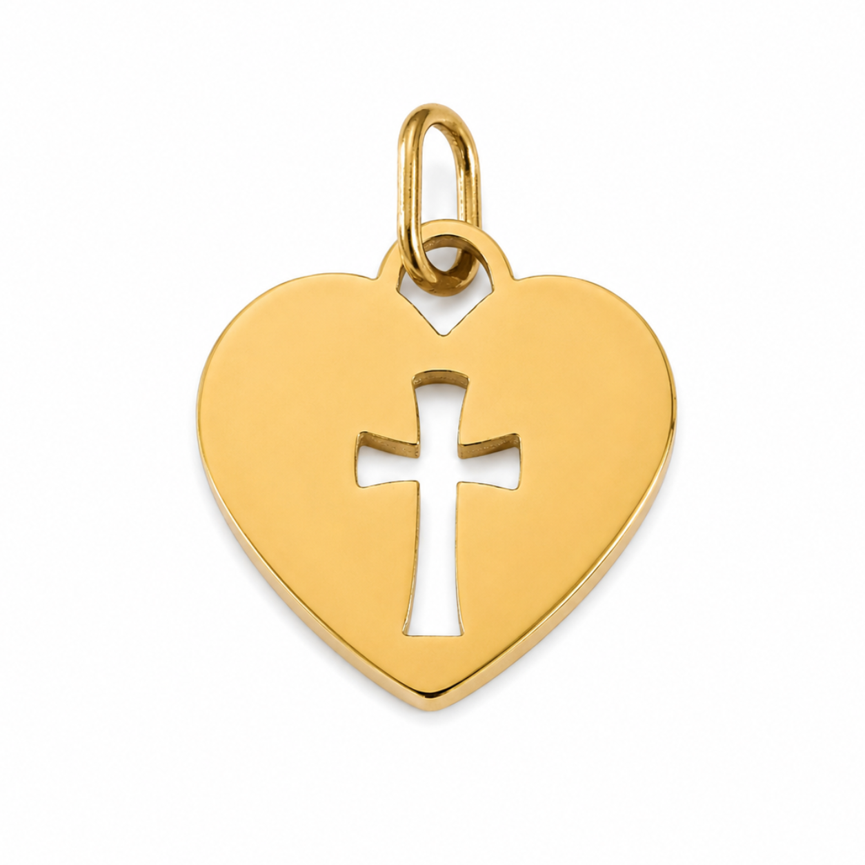 Cross Heart Pendant
