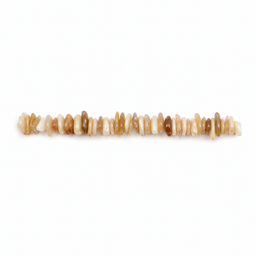 Peach Shell Chip Beads