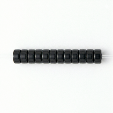 Black Obsidian Spacer Beads
