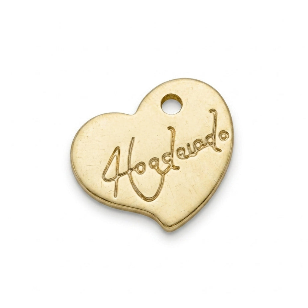 Handmade Heart Tag