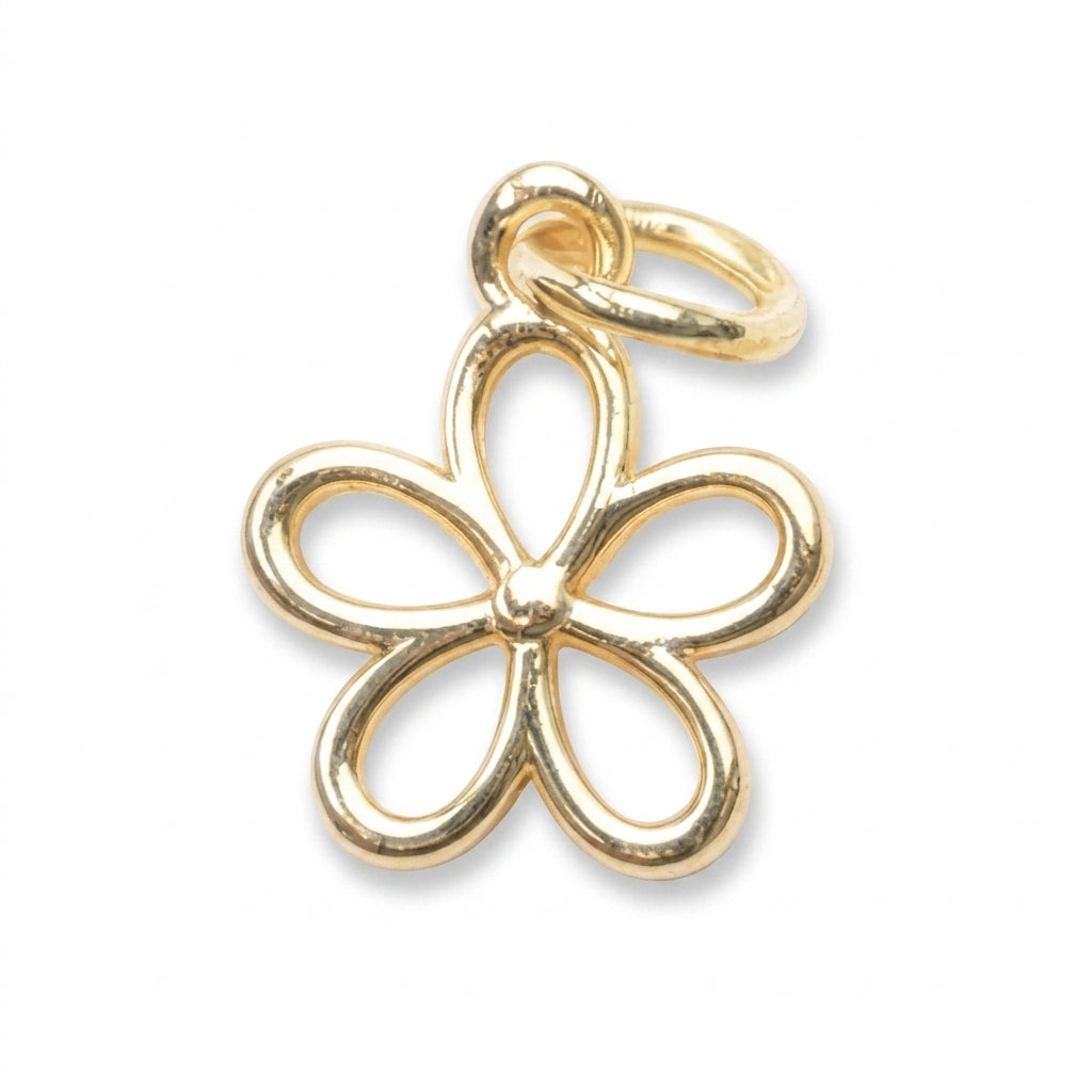 Flower Outline Pendant