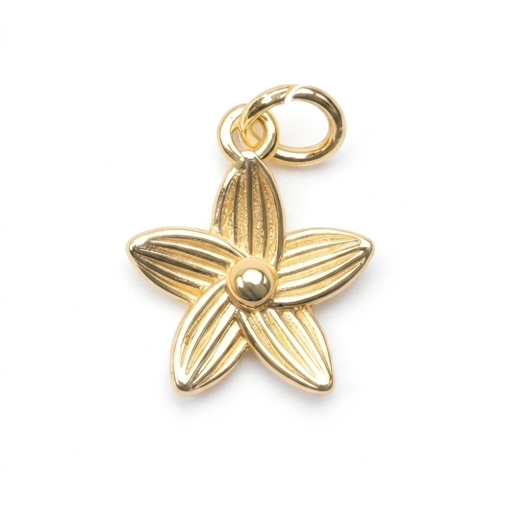 Plumeria Flower Pendant