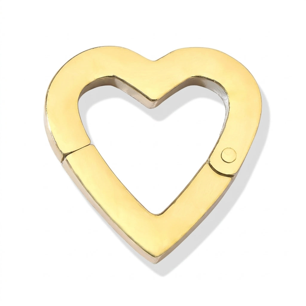 Heart Carabiner Clasp