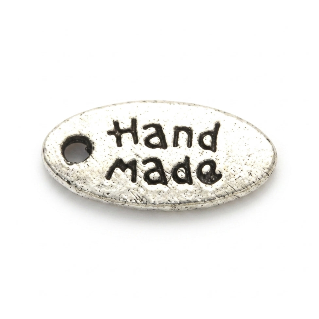 Matte Handmade Oval Tag