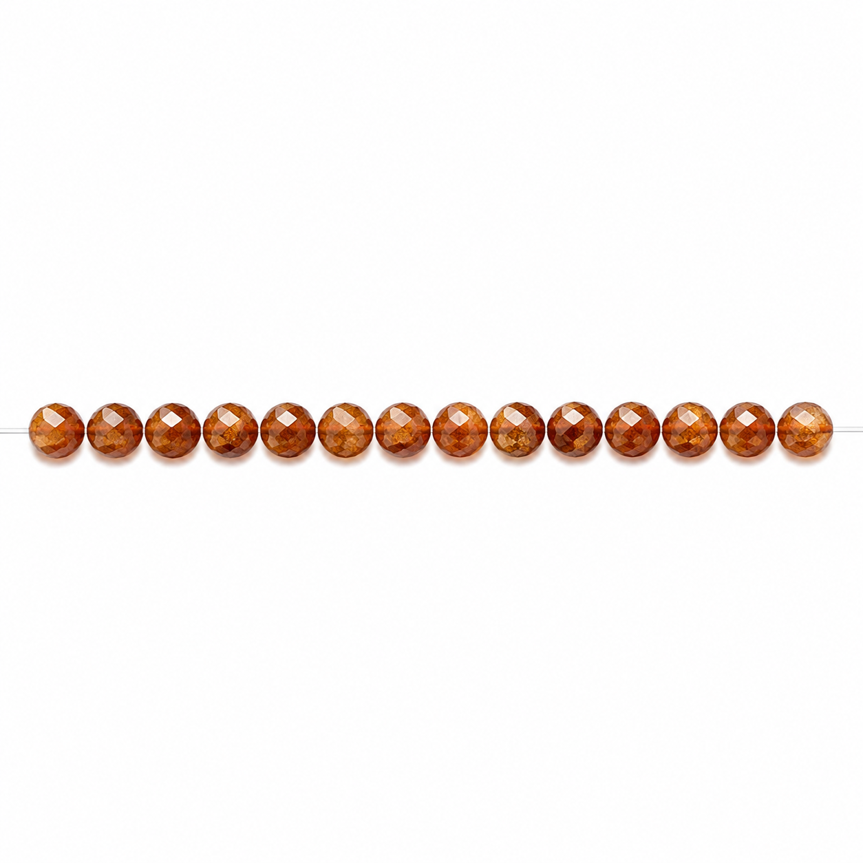 Faceted Garnet Beads