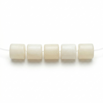 White Opal Beads