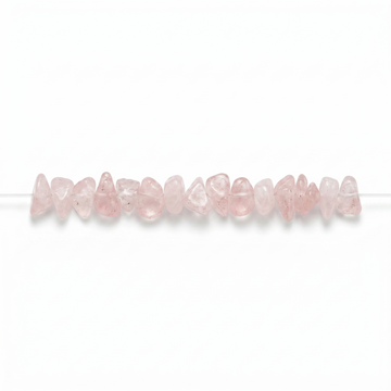 Rose Quartz Chip Beads