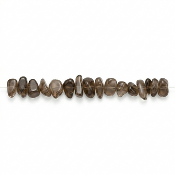 Smoky Obsidian Chip Beads