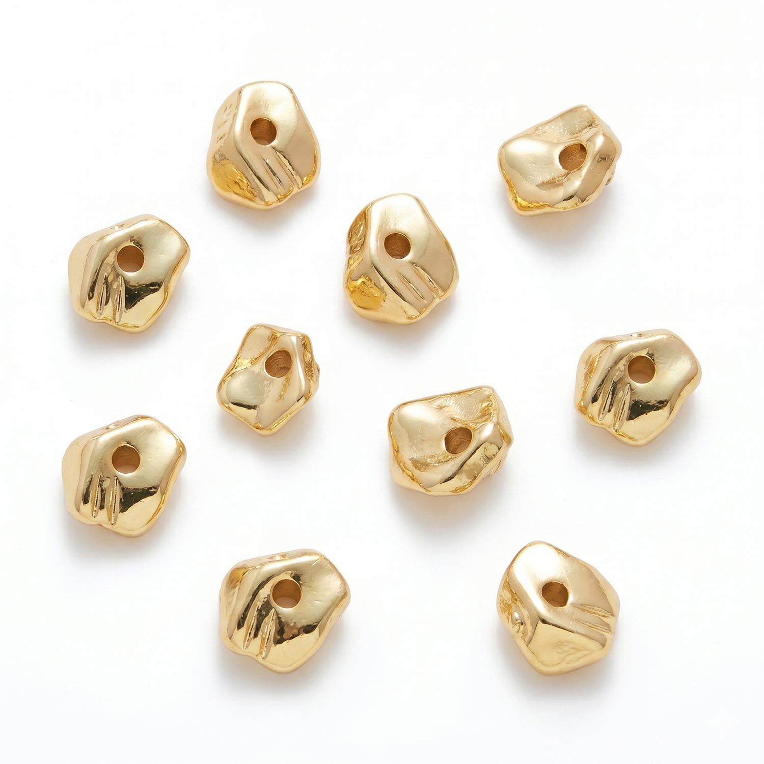 Nugget Spacer Beads