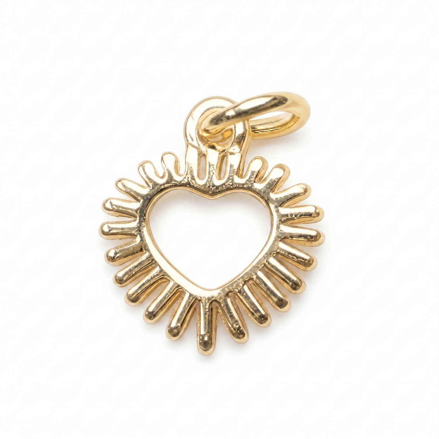 Heart Sunburst Pendant