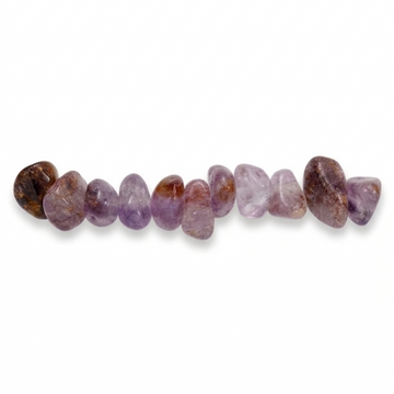 Purple Phantom Quartz Chip Beads